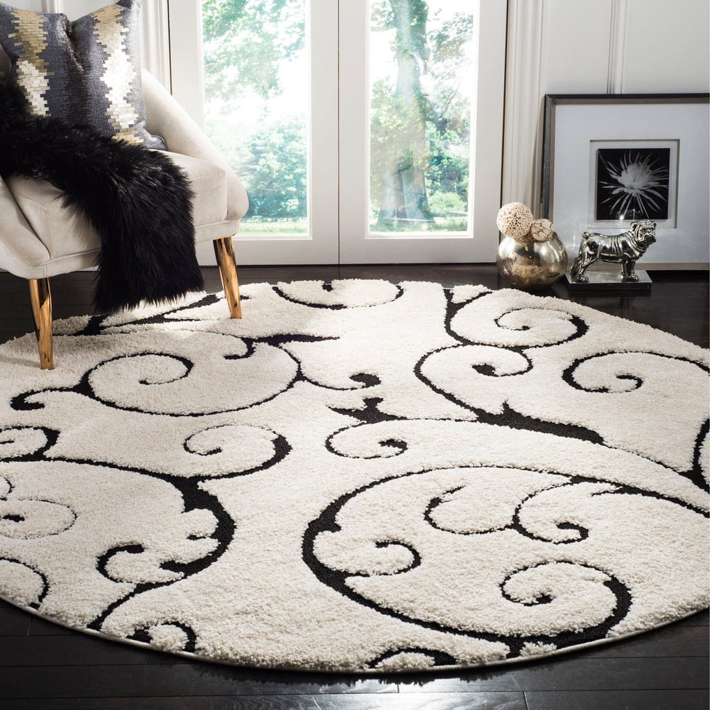 SAFAVIEH Florida Ryung Shag Scroll 1.2-inch Thick Textured Rug