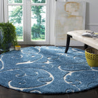 SAFAVIEH Florida Ryung Shag Scroll 1.2-inch Thick Textured Rug