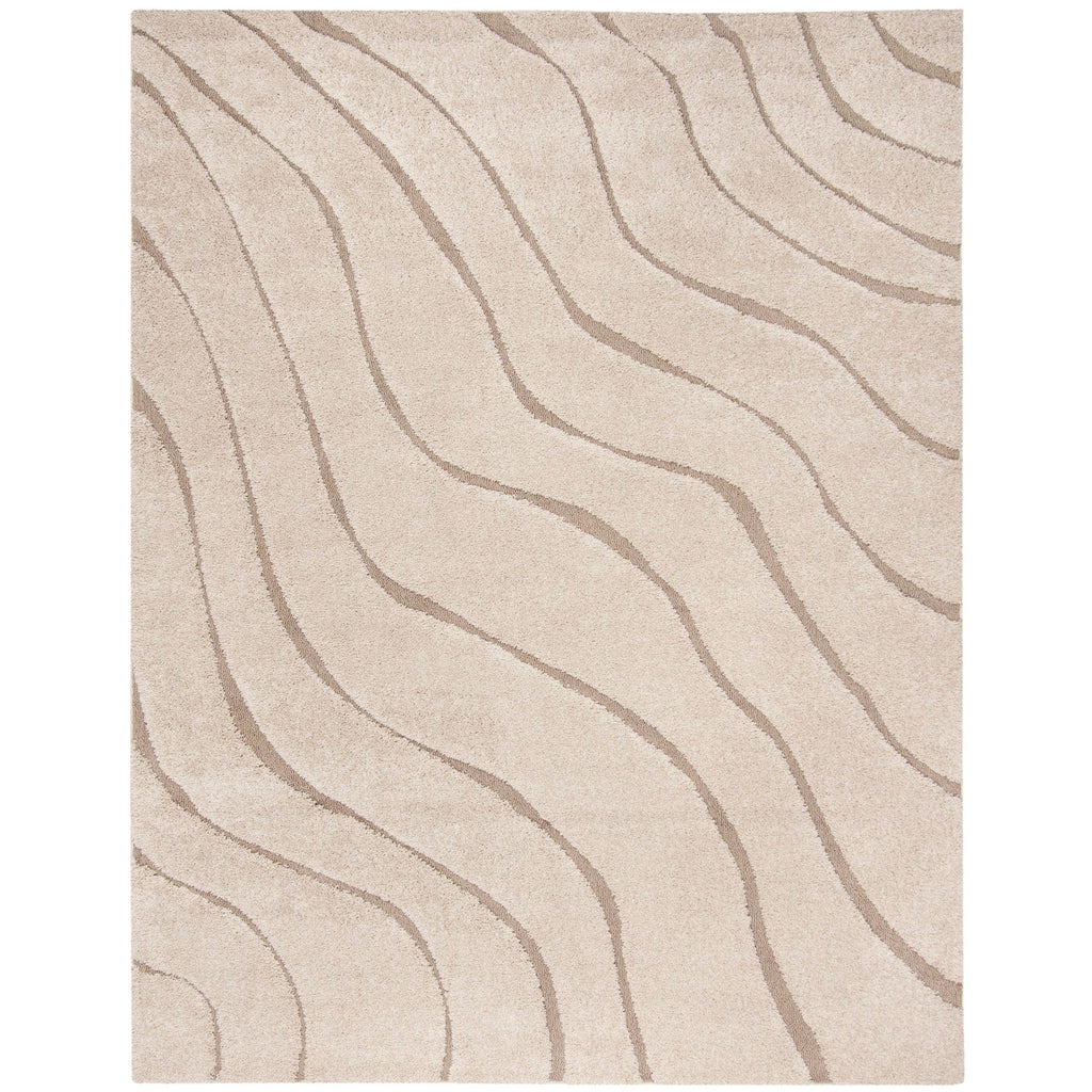 SAFAVIEH Florida Shag Borbala Soft Serene Waves 1.2-inch Thick