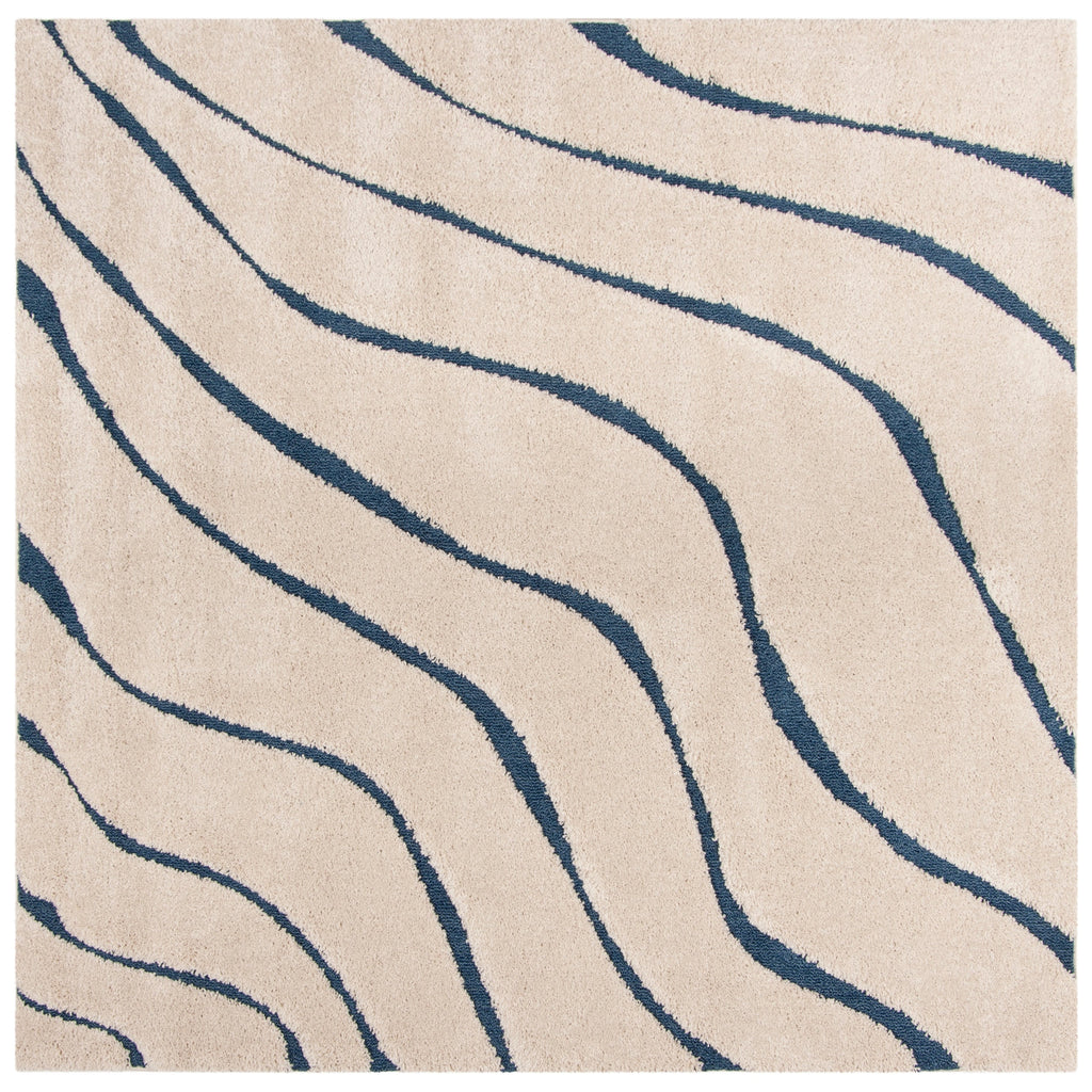 SAFAVIEH Florida Shag Borbala Soft Serene Waves 1.2-inch Thick