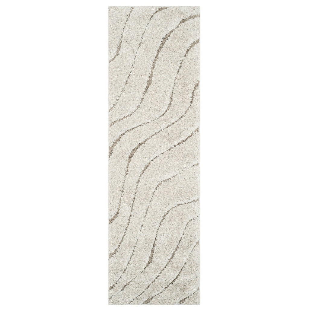 SAFAVIEH Florida Shag Borbala Soft Serene Waves 1.2-inch Thick