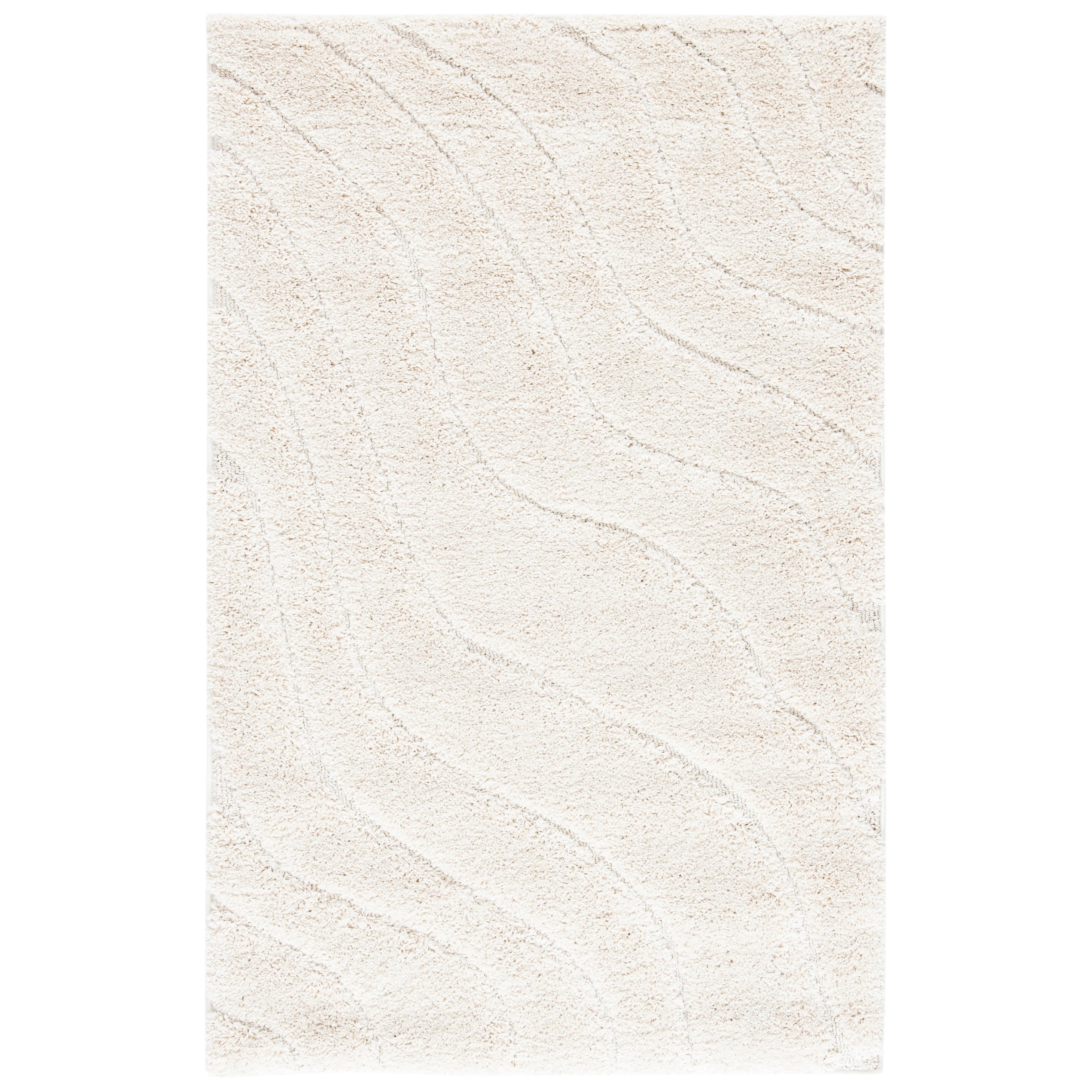 SAFAVIEH Florida Shag Borbala Soft Serene Waves 1.2-inch Thick