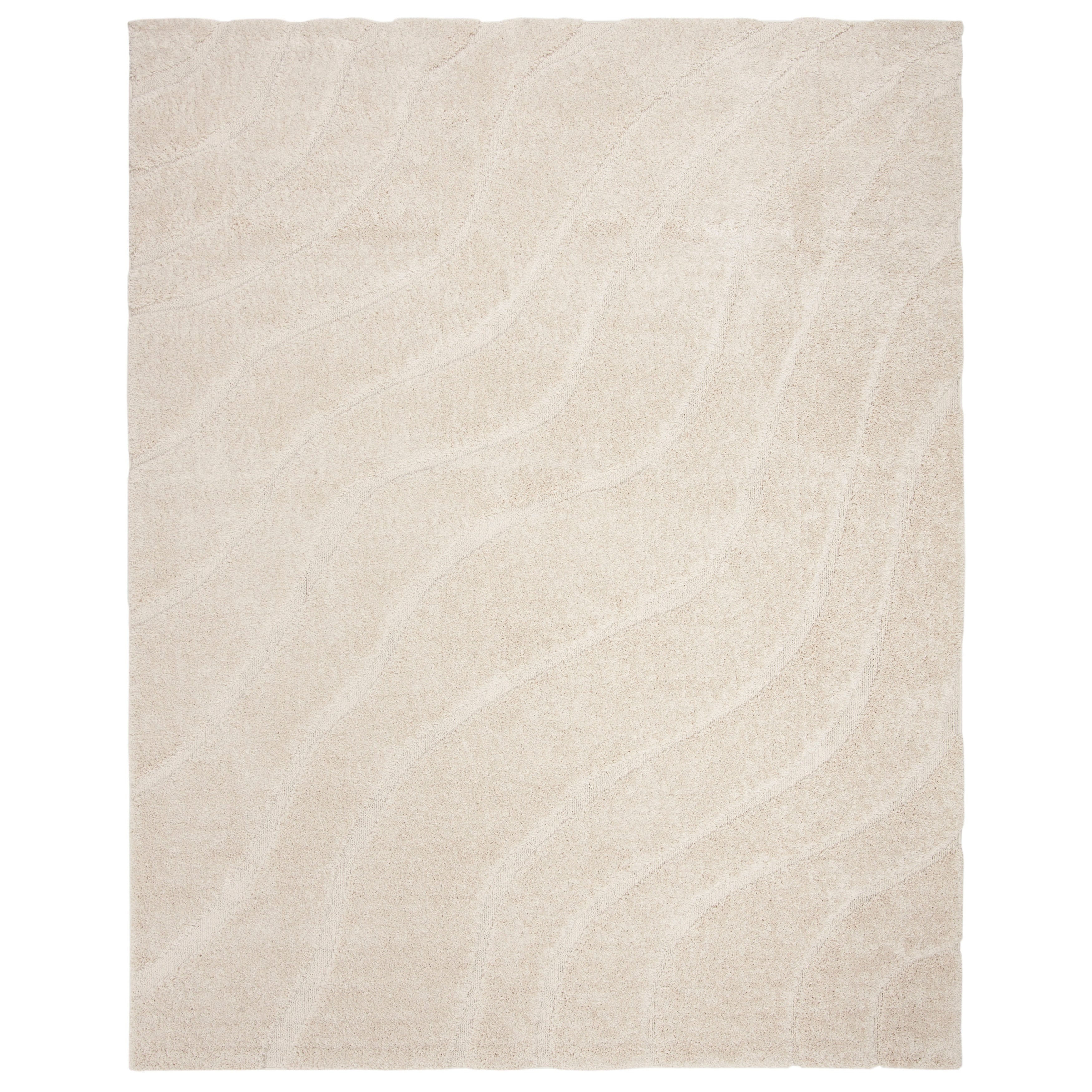 SAFAVIEH Florida Shag Borbala Soft Serene Waves 1.2-inch Thick