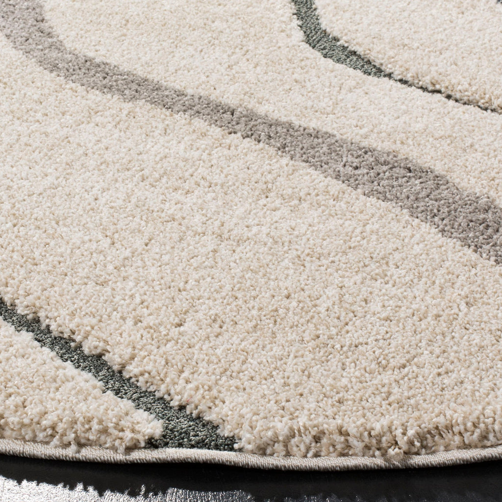 SAFAVIEH Florida Shag Borbala Soft Serene Waves 1.2-inch Thick