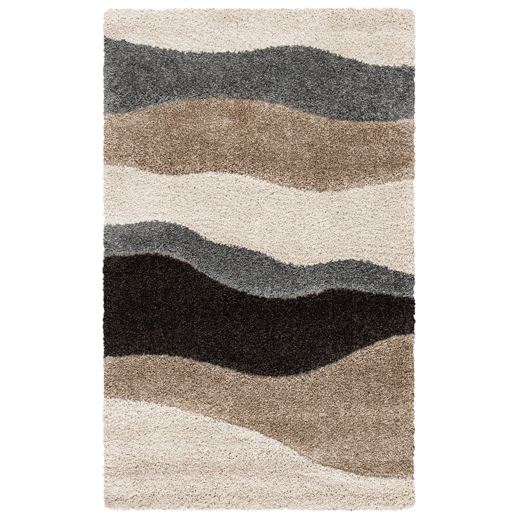 SAFAVIEH Florida Shag Melahat Abstract Wave 1.2-inch Thick Rug