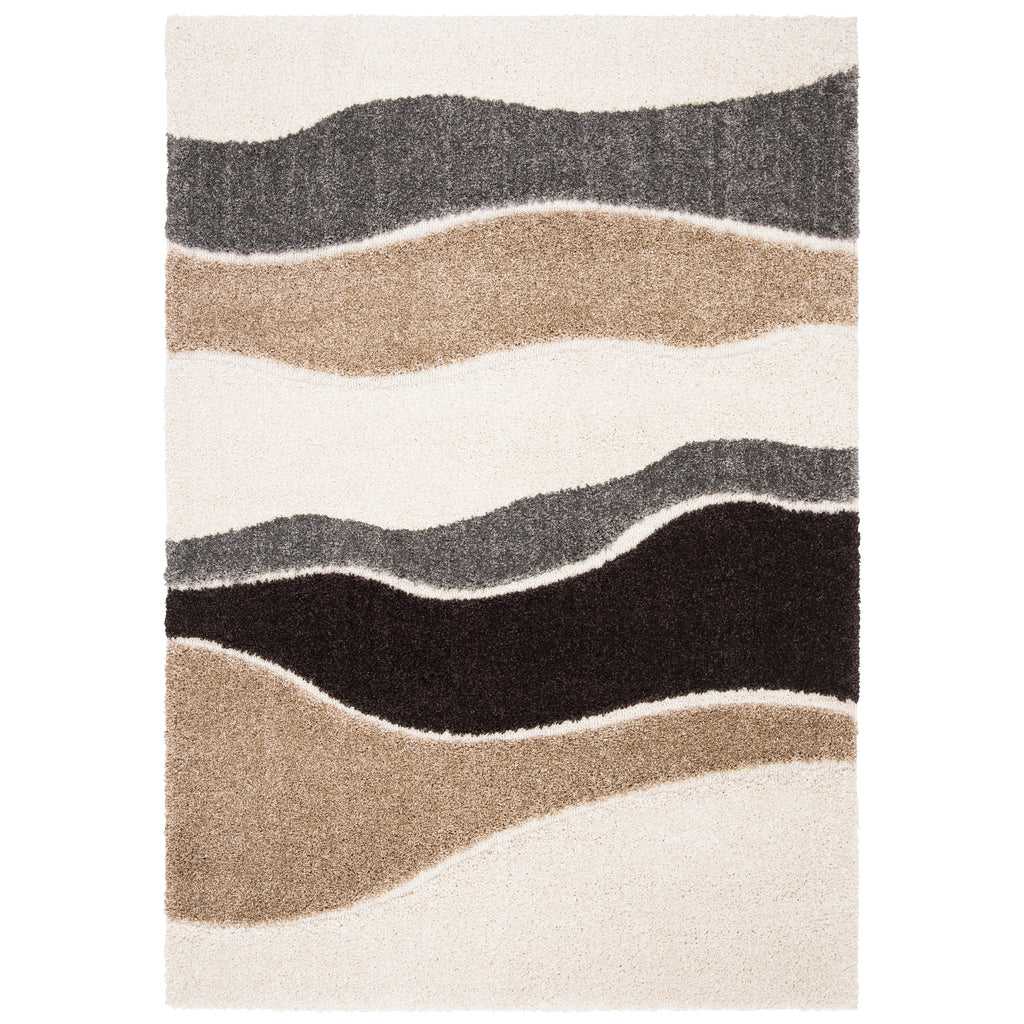 SAFAVIEH Florida Shag Melahat Abstract Wave 1.2-inch Thick Rug