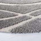 SAFAVIEH Florida Shag Staka Abstract Waves 1.2-inch Area Rug