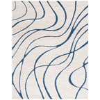 SAFAVIEH Florida Shag Staka Abstract Waves 1.2-inch Area Rug