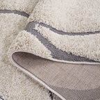 SAFAVIEH Florida Shag Staka Abstract Waves 1.2-inch Area Rug