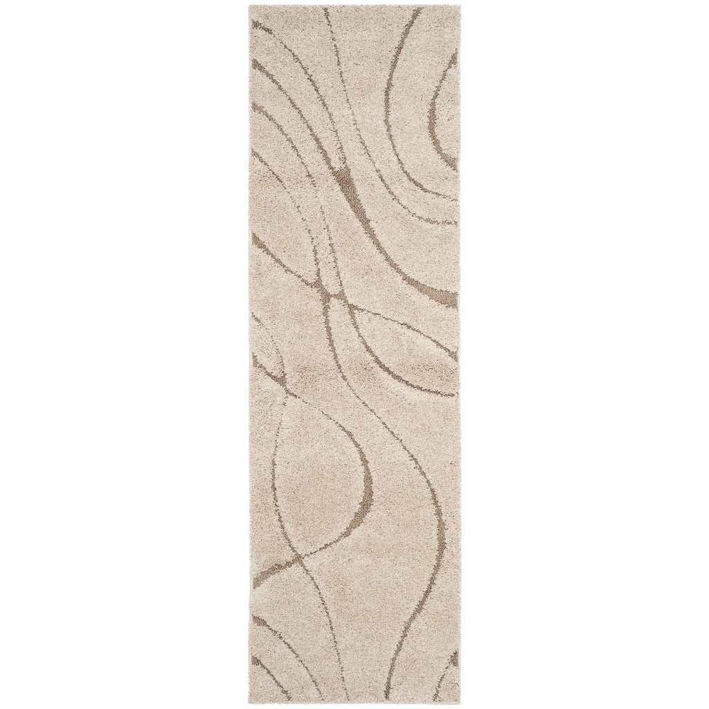 SAFAVIEH Florida Shag Staka Abstract Waves 1.2-inch Area Rug