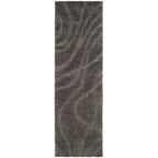 SAFAVIEH Florida Shag Staka Abstract Waves 1.2-inch Area Rug