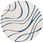 SAFAVIEH Florida Shag Staka Abstract Waves 1.2-inch Area Rug