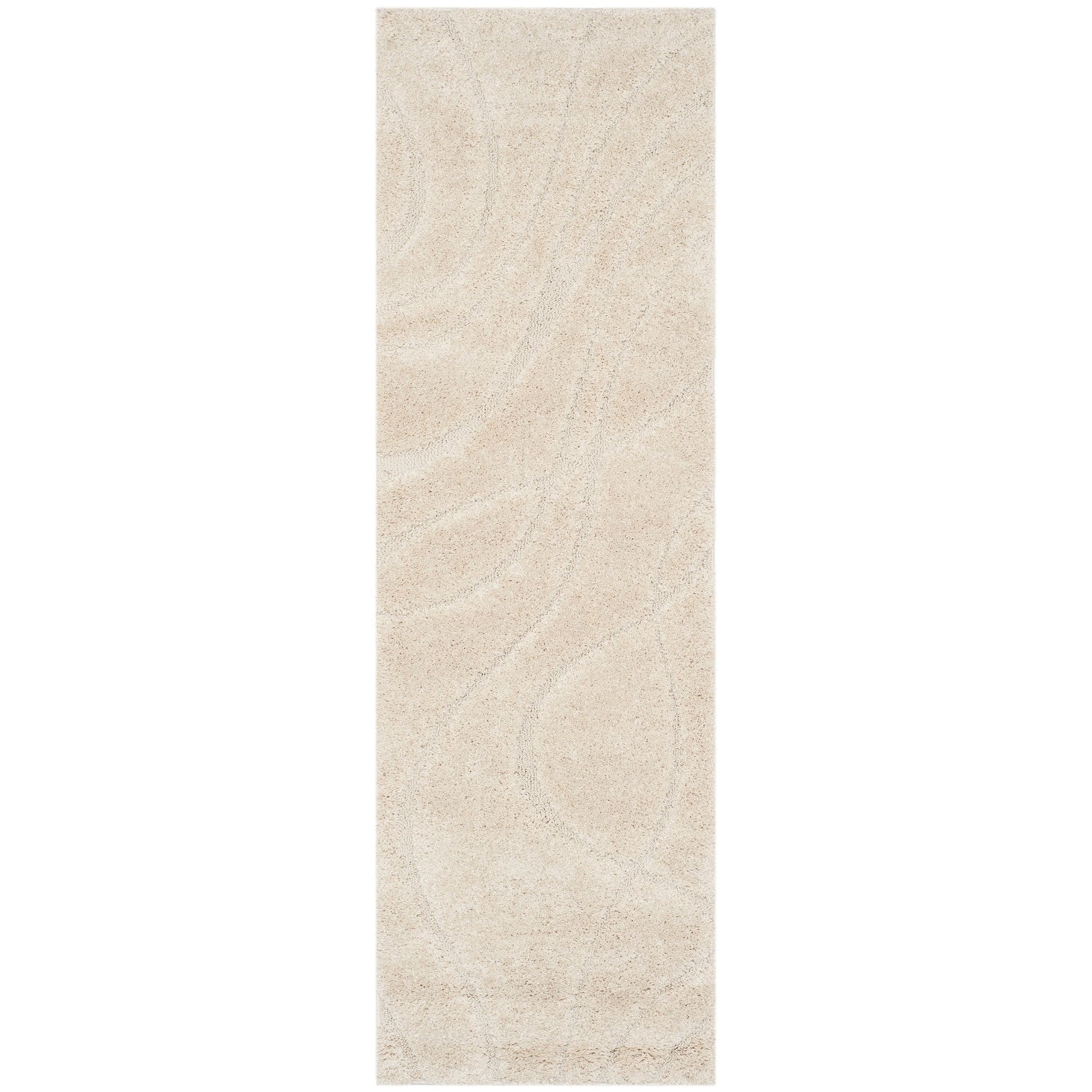 SAFAVIEH Florida Shag Staka Abstract Waves 1.2-inch Area Rug