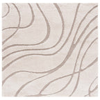 SAFAVIEH Florida Shag Staka Abstract Waves 1.2-inch Area Rug