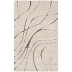 SAFAVIEH Florida Shag Staka Abstract Waves 1.2-inch Area Rug