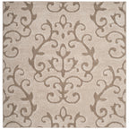 SAFAVIEH Florida Shag Tjabbe Scroll Area 1.2-inch Thick Rug