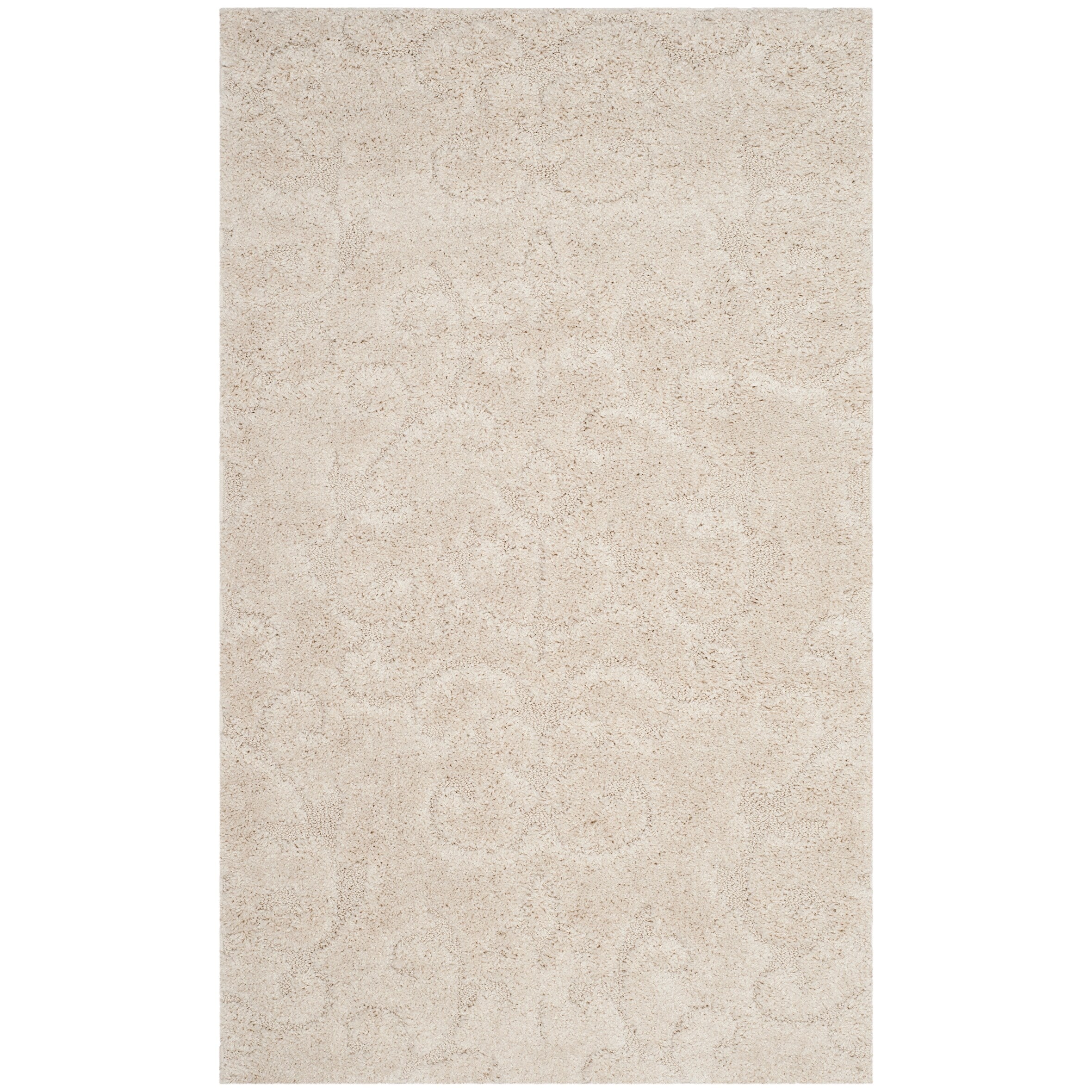 SAFAVIEH Florida Shag Tjabbe Scroll Area 1.2-inch Thick Rug