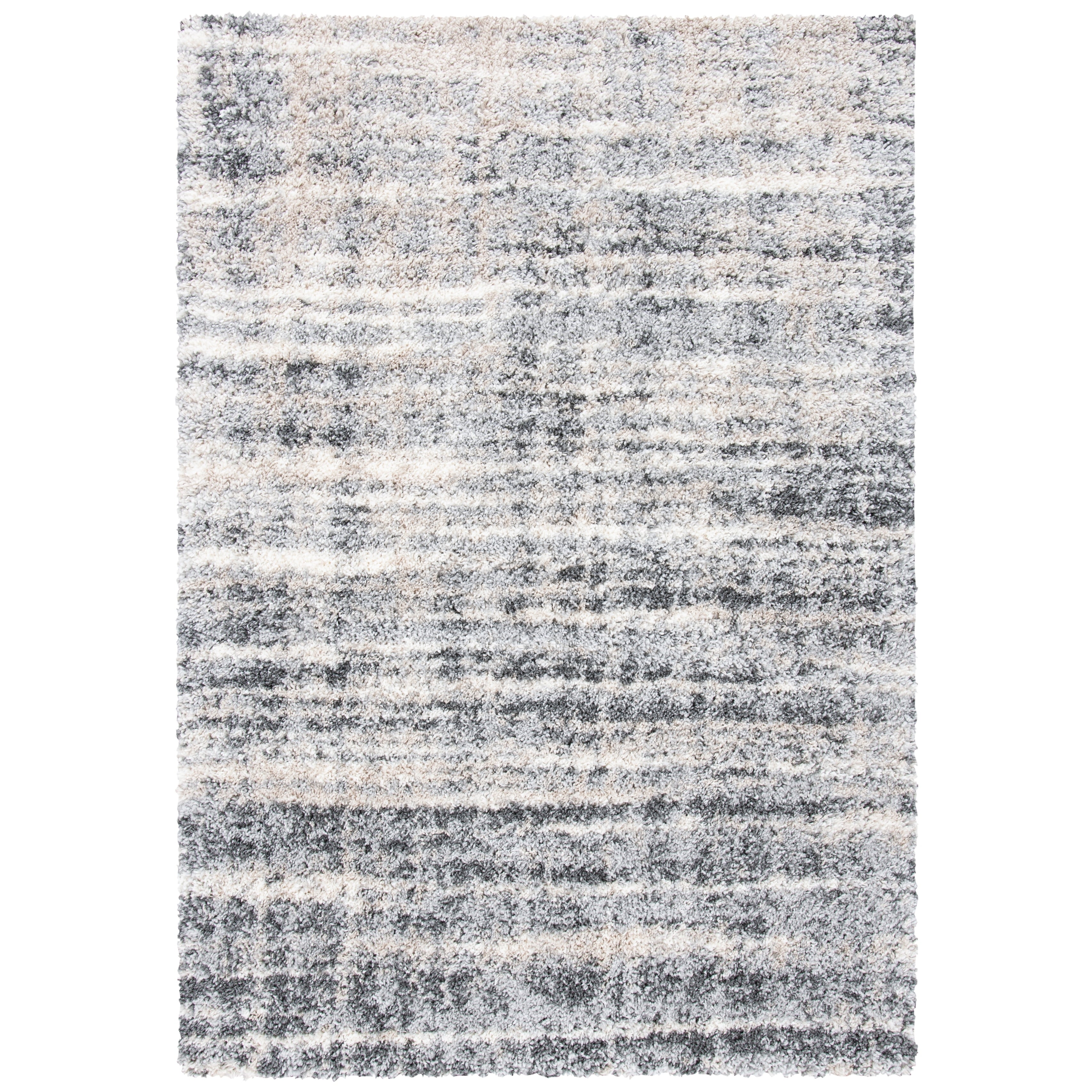 SAFAVIEH Fontana Shag Lenchen Modern Abstract 2-inch Thick Rug