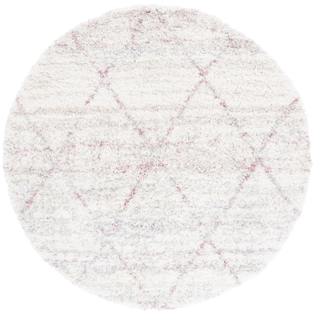SAFAVIEH Fontana Shag Marye Modern Trellis 2-inch Thick Rug