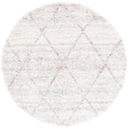 SAFAVIEH Fontana Shag Marye Modern Trellis 2-inch Thick Rug