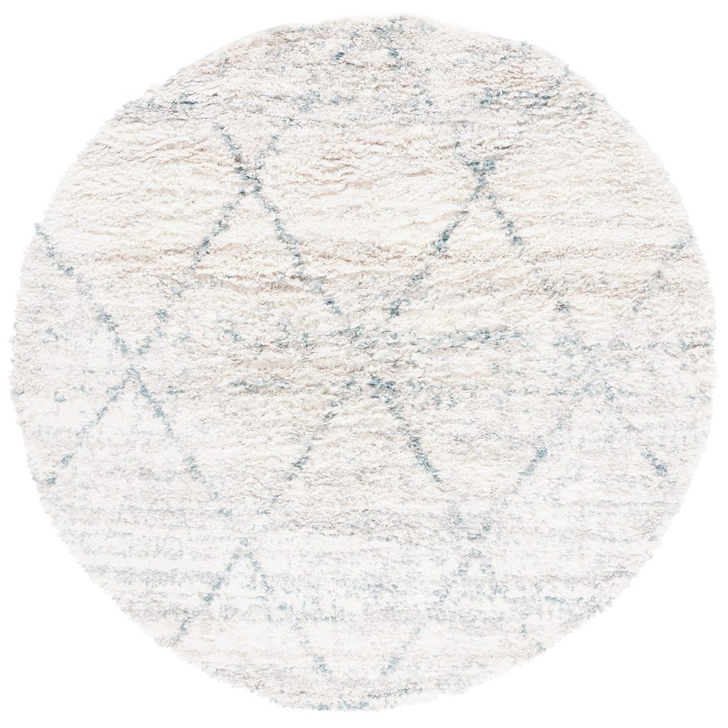 SAFAVIEH Fontana Shag Marye Modern Trellis 2-inch Thick Rug