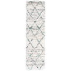 SAFAVIEH Fontana Shag Marye Modern Trellis 2-inch Thick Rug