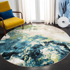 SAFAVIEH Glacier Beno卯te Modern Abstract Rug