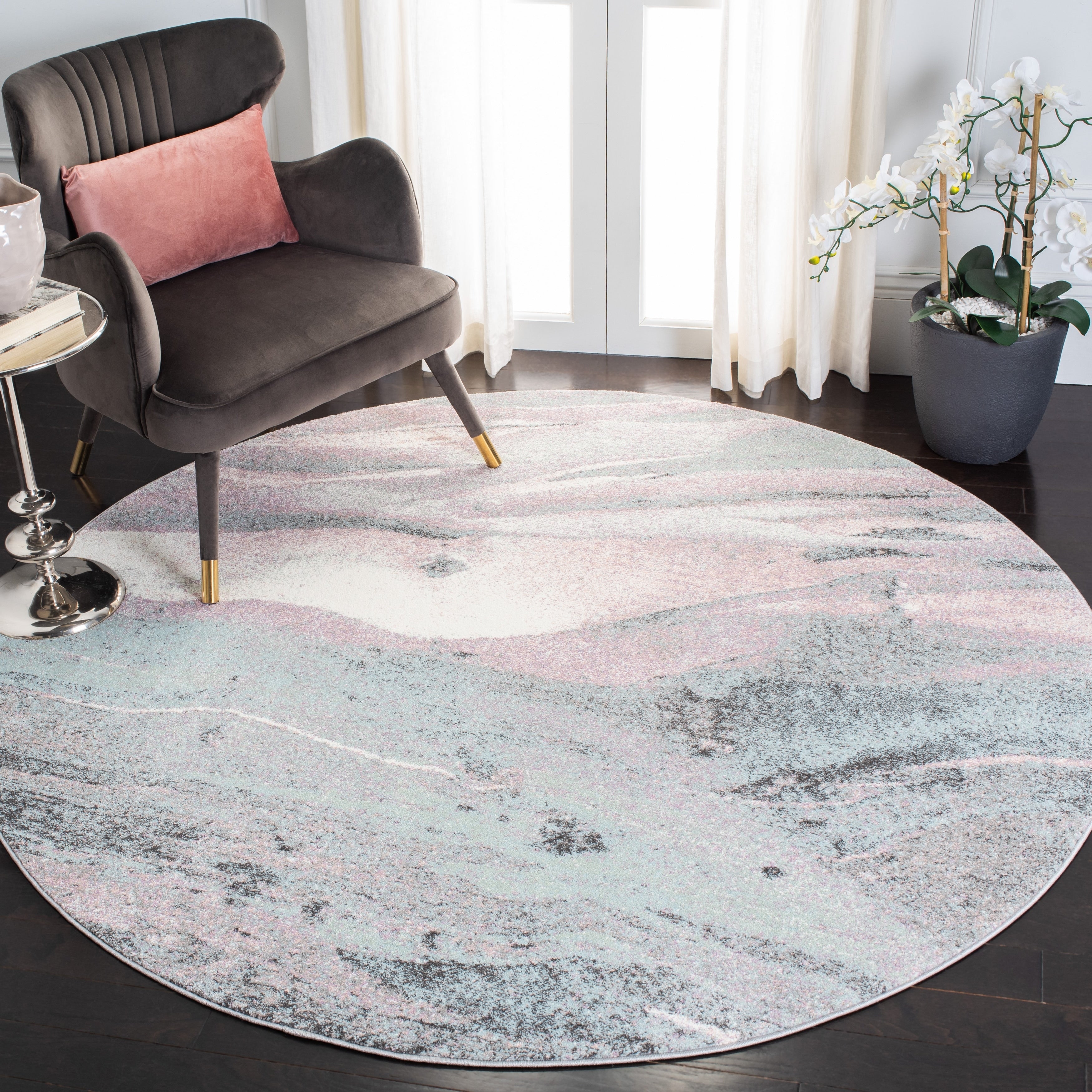 SAFAVIEH Glacier Verity Modern Abstract Area Rug