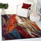 SAFAVIEH Glacier Verity Modern Abstract Area Rug
