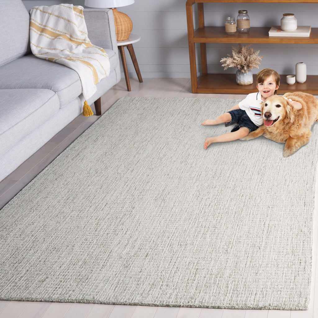 SAFAVIEH Handmade Abstract Asja Modern Wool Rug