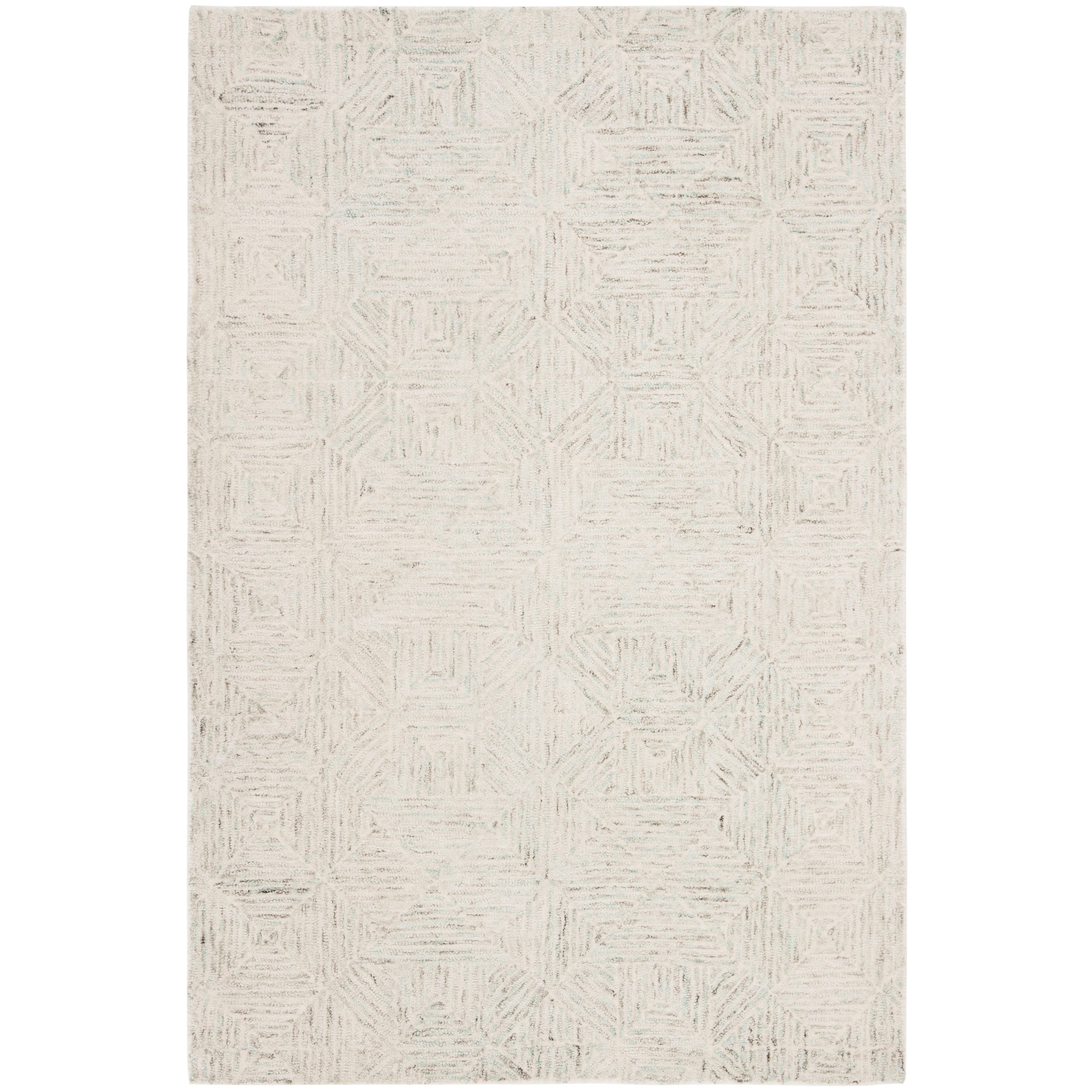 SAFAVIEH Handmade Abstract Harmanna Modern Wool Rug