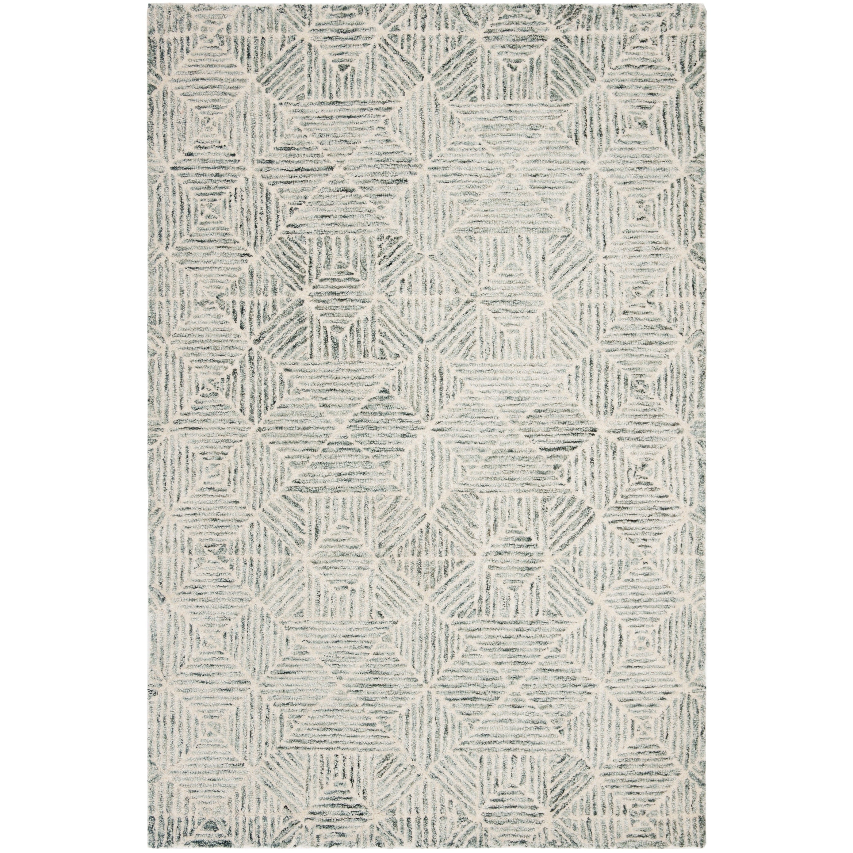 SAFAVIEH Handmade Abstract Rachel Modern Wool Rug