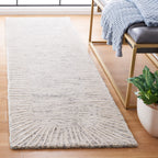 SAFAVIEH Handmade Abstract Sofoula Modern Wool Rug