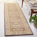 SAFAVIEH Handmade Anatolia Renelle Traditional Oriental Hand-spun Wool Rug