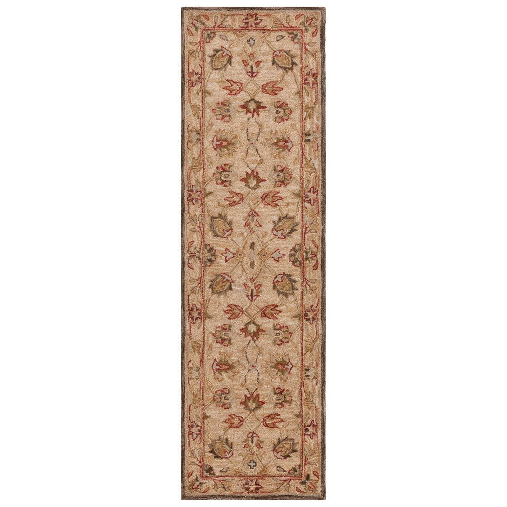 SAFAVIEH Handmade Anatolia Renelle Traditional Oriental Hand-spun Wool Rug