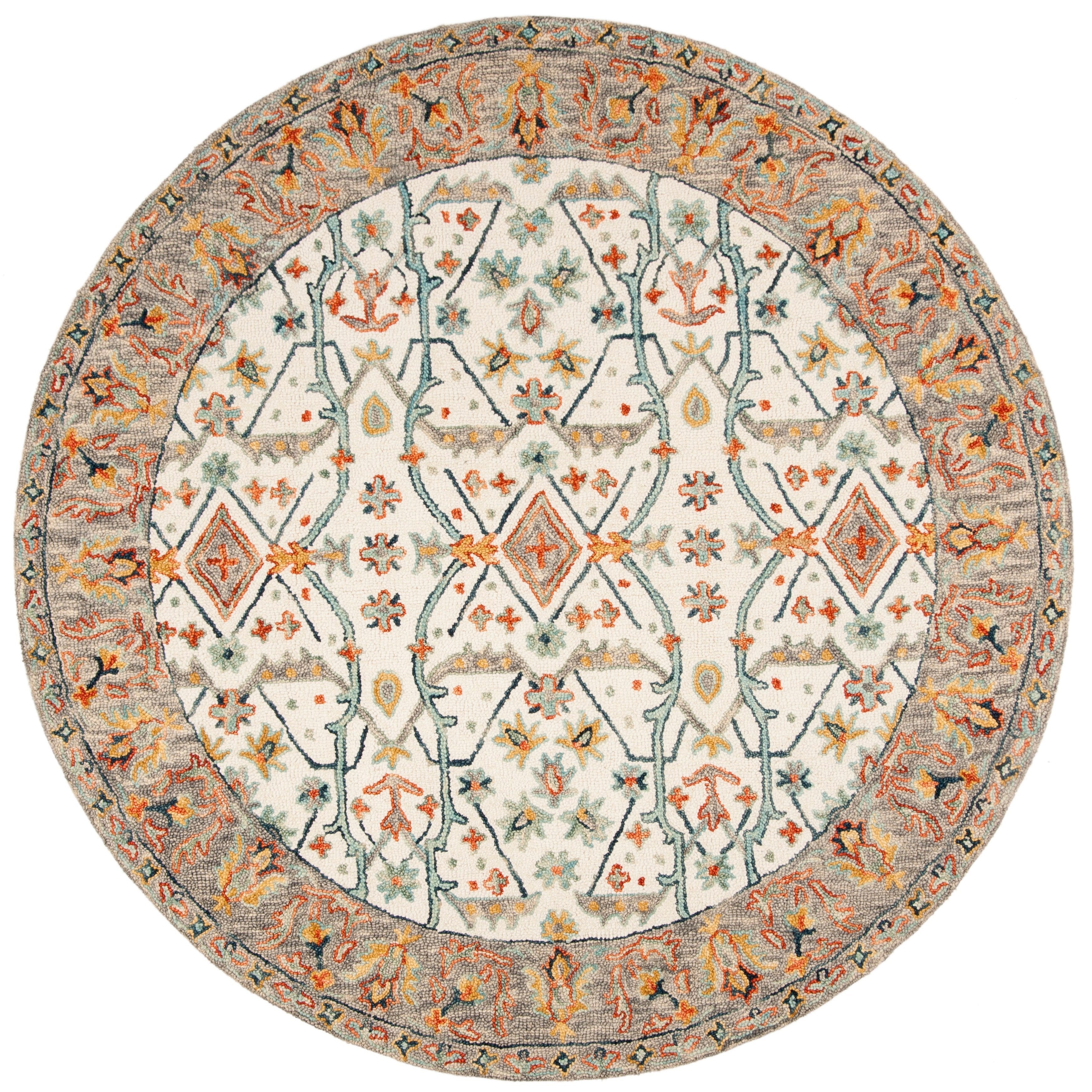 SAFAVIEH Handmade Aspen Elerte Boho Tribal Wool Rug