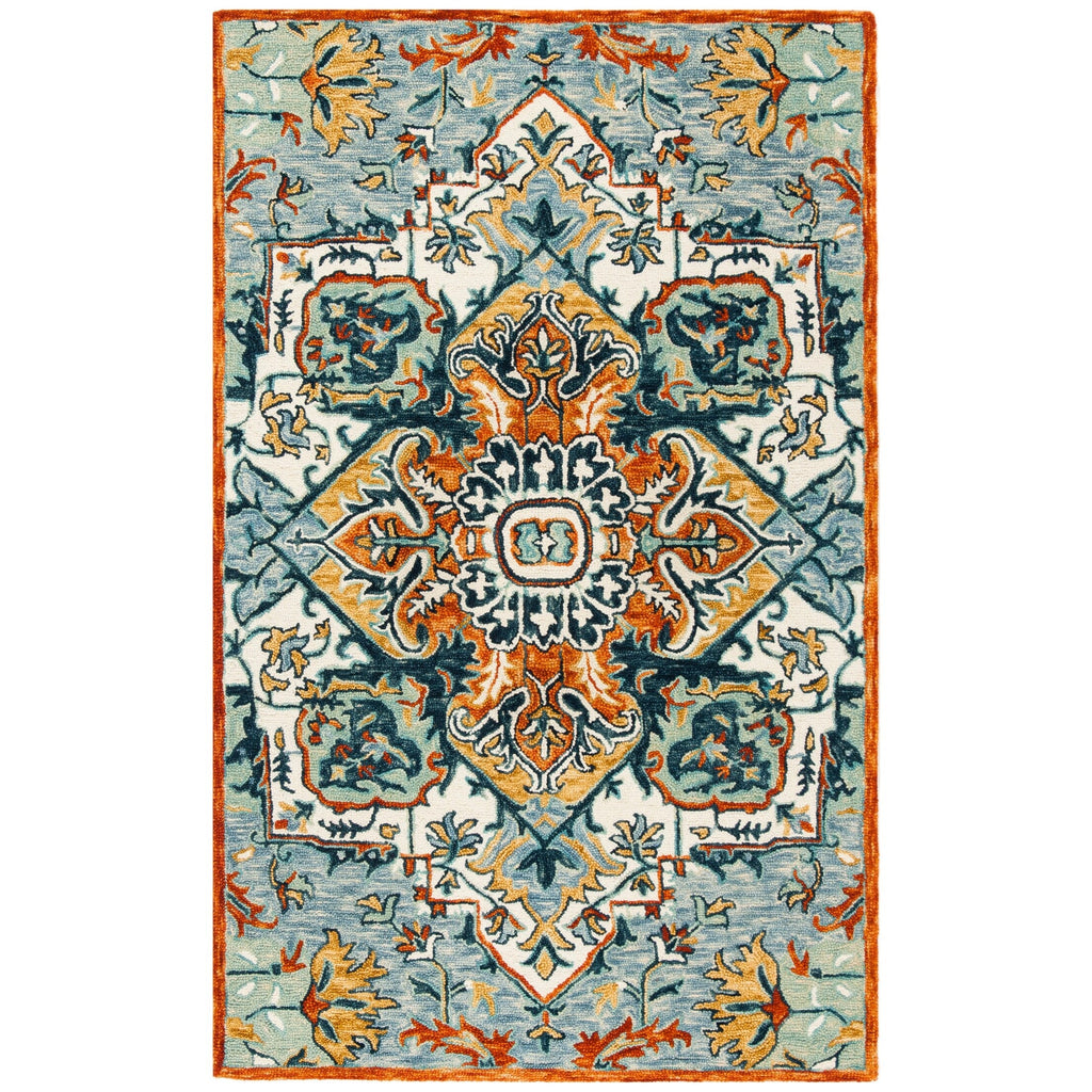 SAFAVIEH Handmade Aspen Hagar Boho Medallion Wool Rug