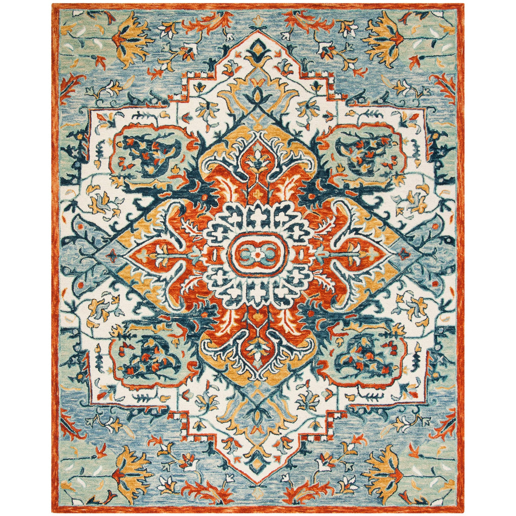 SAFAVIEH Handmade Aspen Hagar Boho Medallion Wool Rug