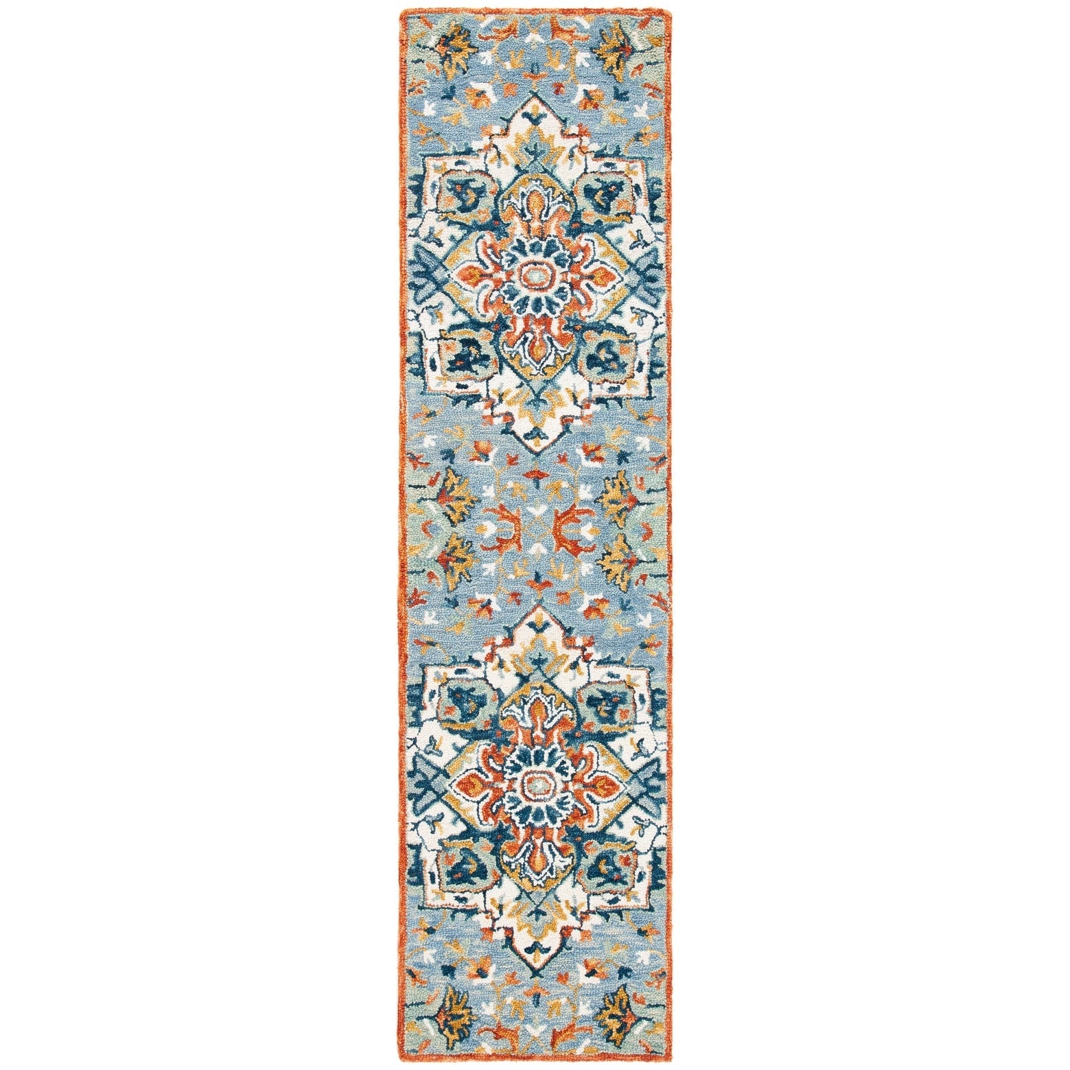SAFAVIEH Handmade Aspen Hagar Boho Medallion Wool Rug