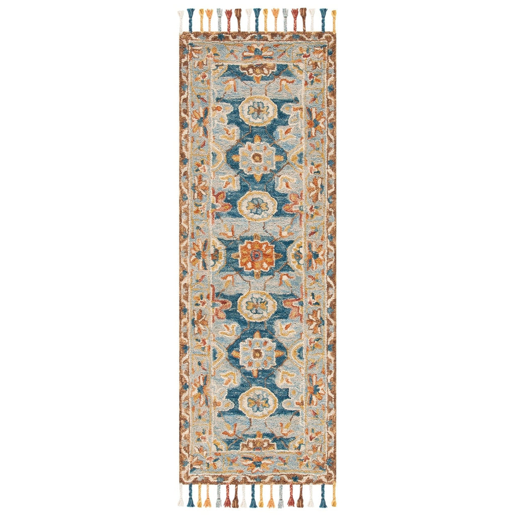 SAFAVIEH Handmade Aspen Kimm Boho Tassel Wool Rug