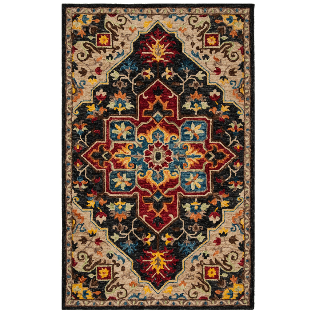 SAFAVIEH Handmade Aspen Rosmarie Boho Tribal Wool Rug