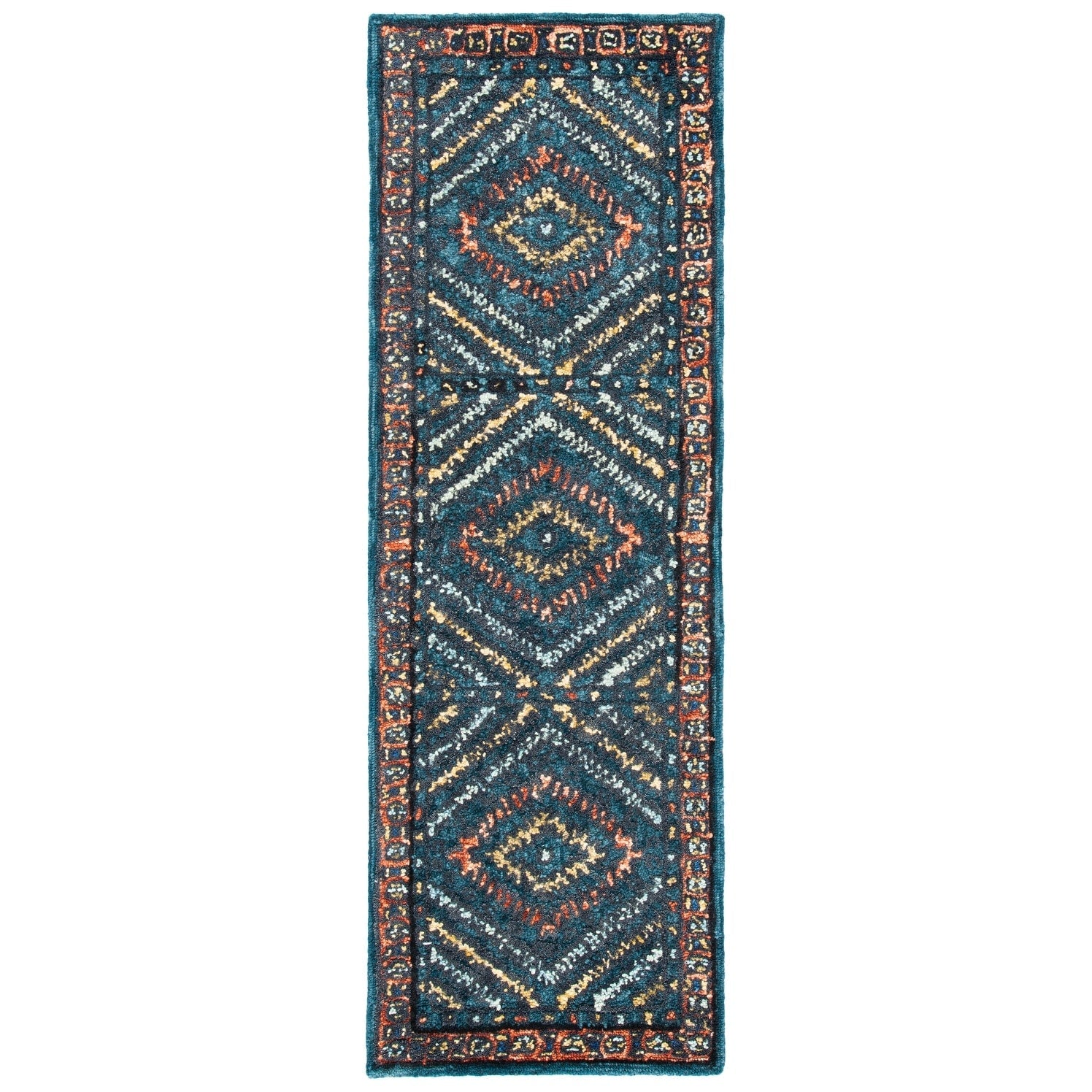 SAFAVIEH Handmade Aspen Wubbine Moroccan Boho Wool Rug