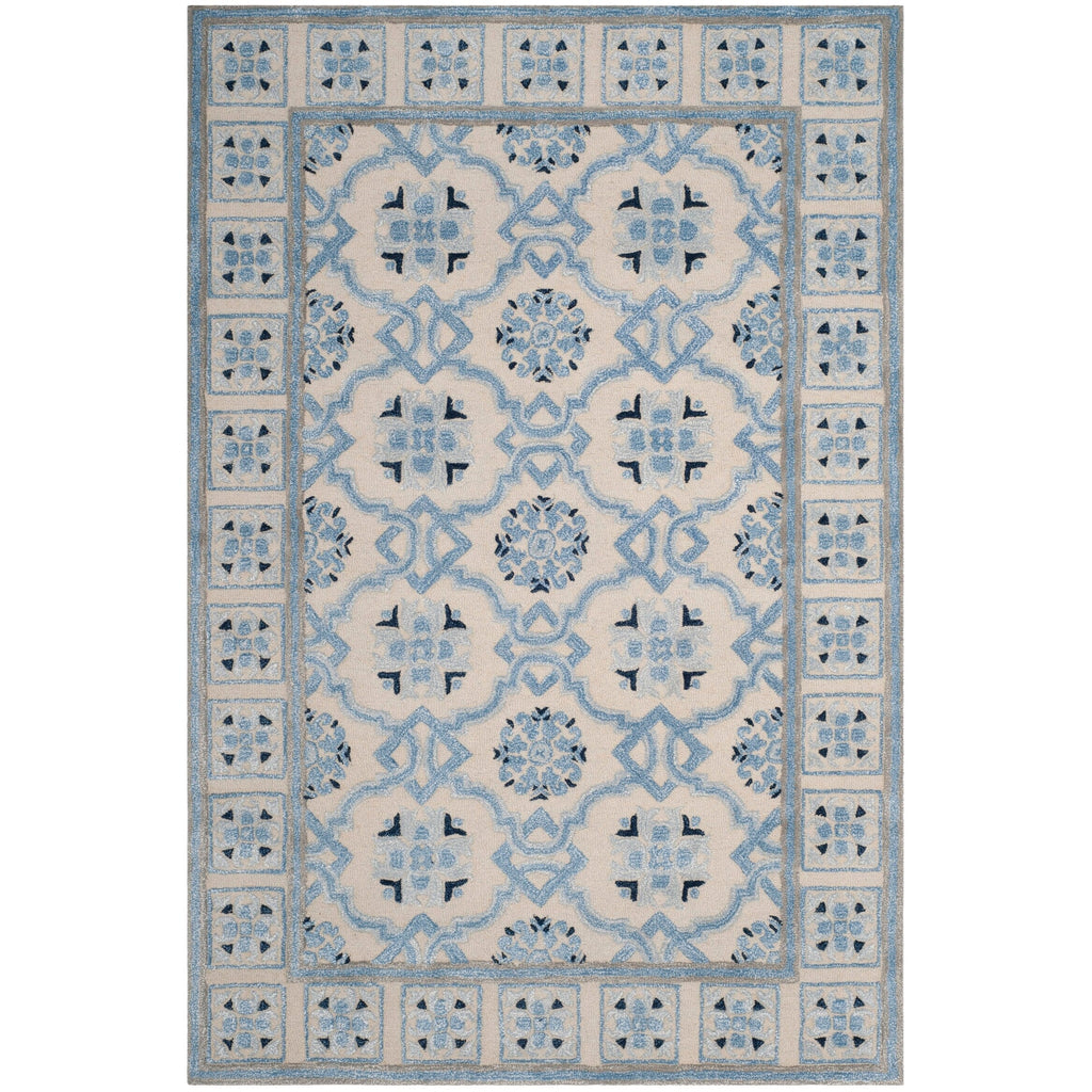 SAFAVIEH Handmade Bella Rodica Modern Floral Wool Rug