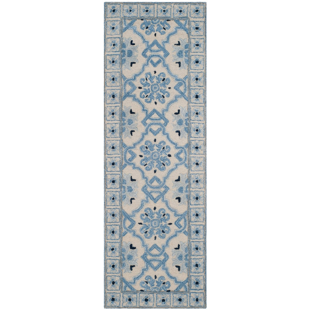 SAFAVIEH Handmade Bella Rodica Modern Floral Wool Rug