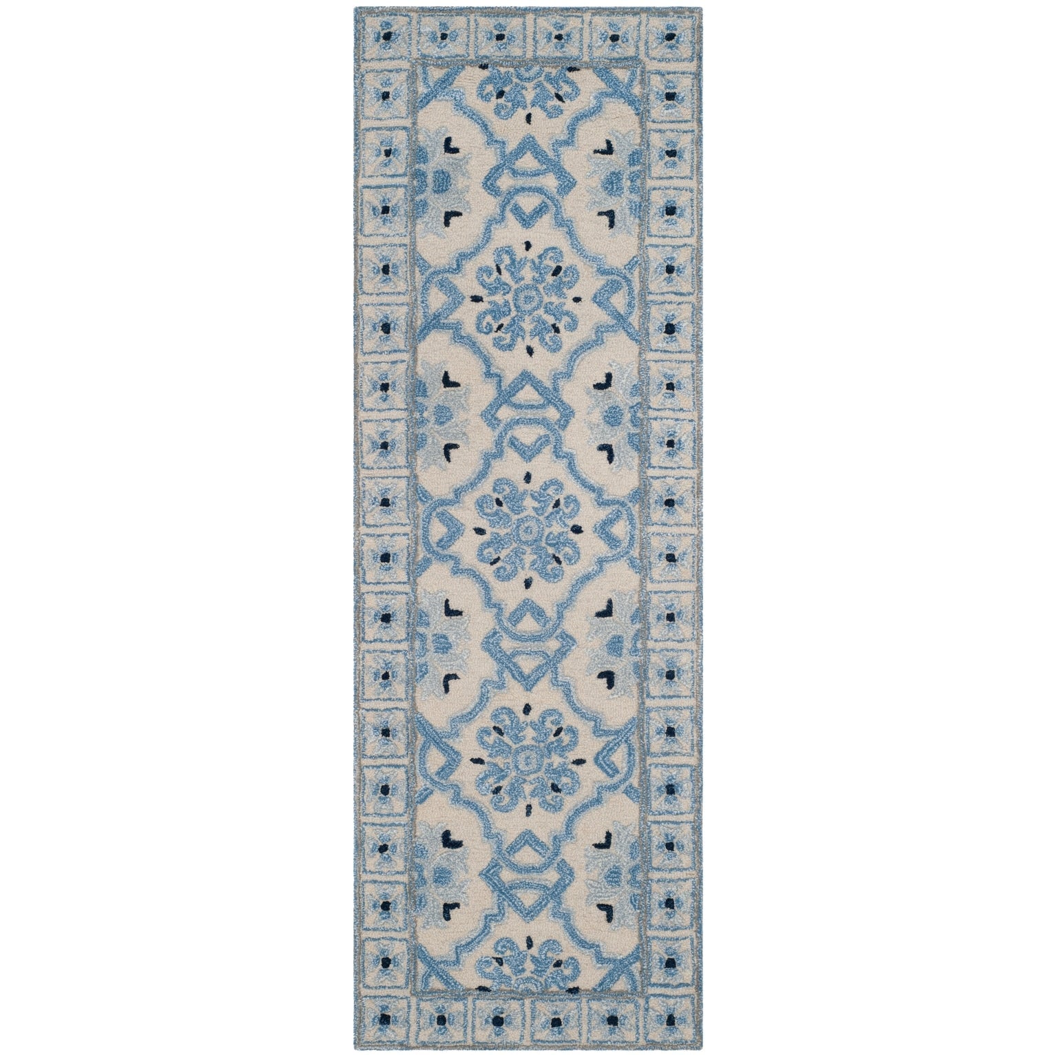 SAFAVIEH Handmade Bella Rodica Modern Floral Wool Rug