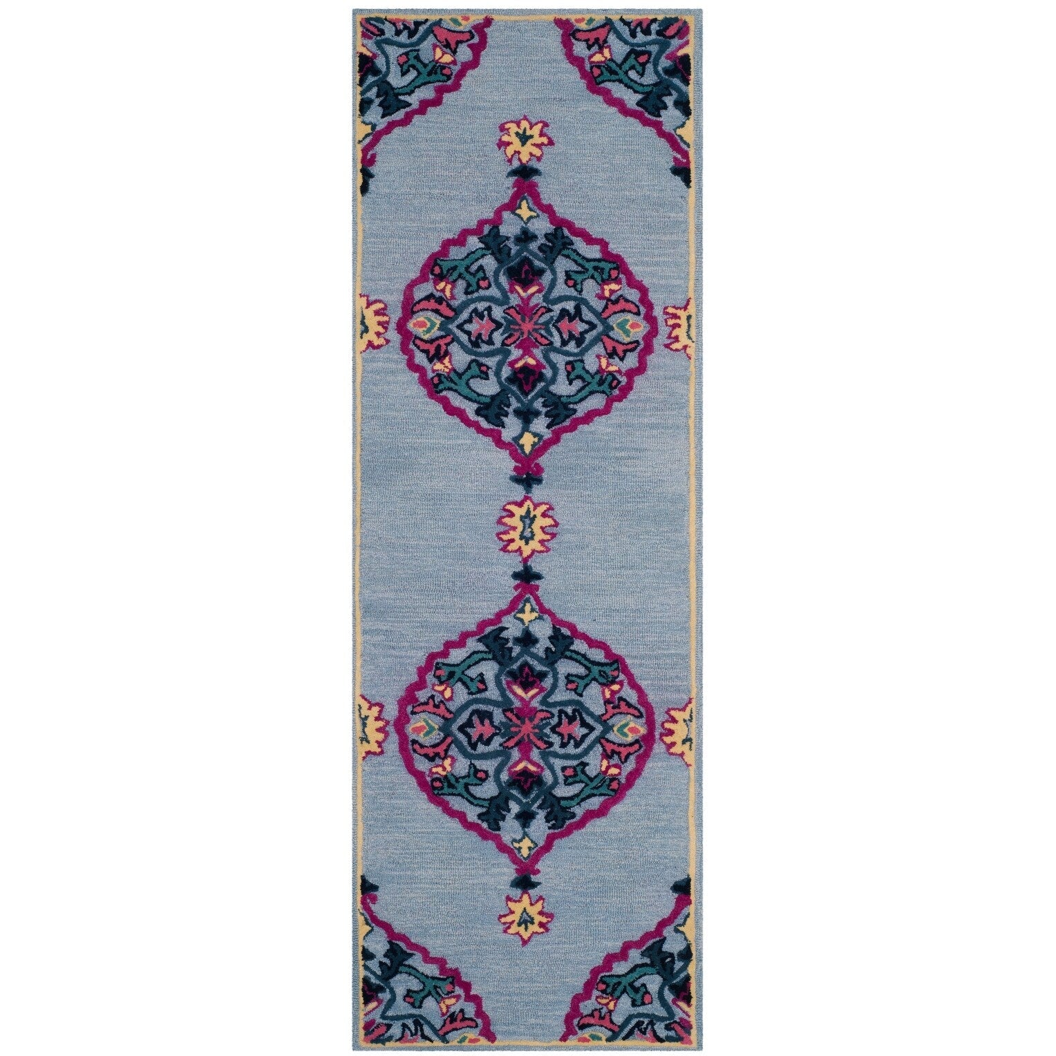 SAFAVIEH Handmade Bellagio Cailin Medallion Wool Rug
