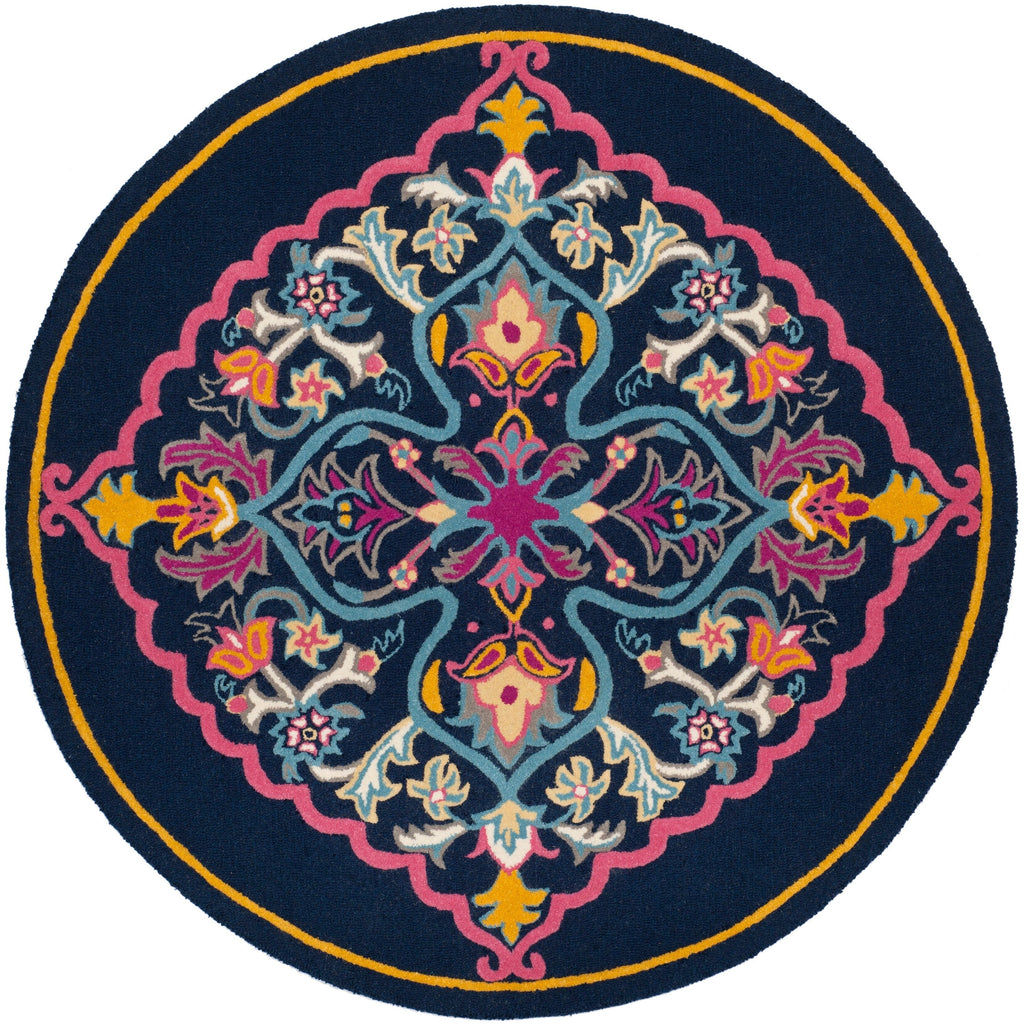 SAFAVIEH Handmade Bellagio Cailin Medallion Wool Rug