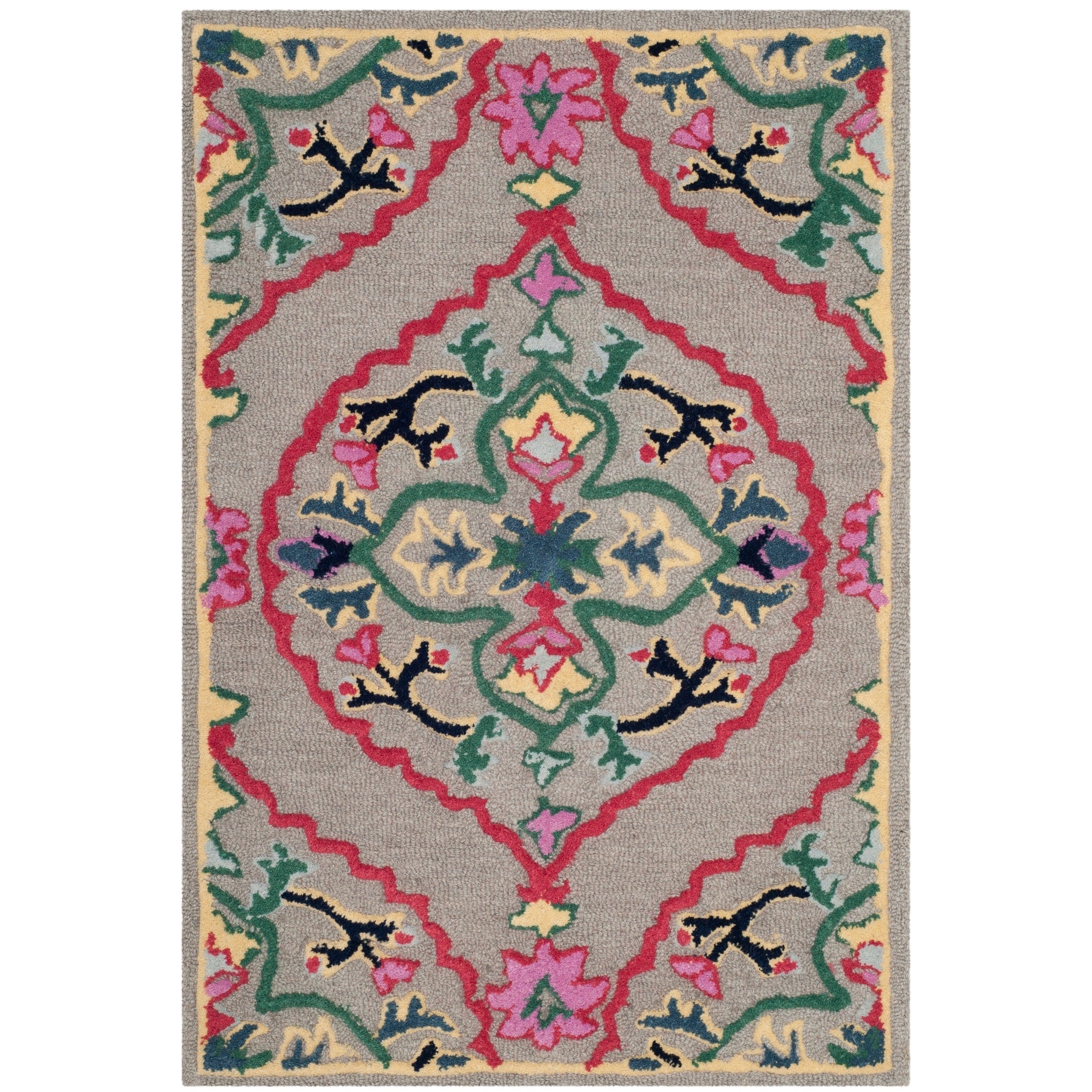 SAFAVIEH Handmade Bellagio Cailin Medallion Wool Rug