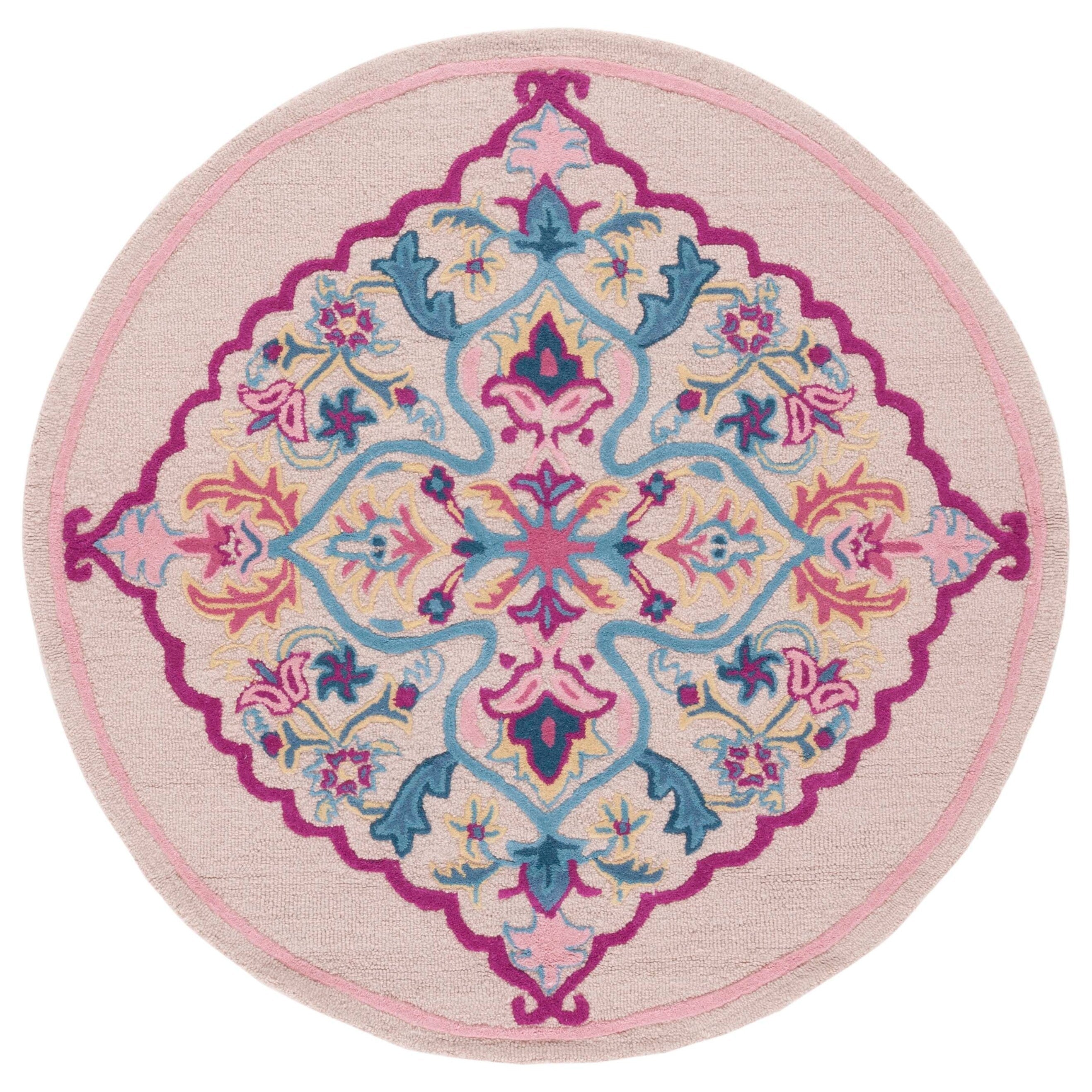 SAFAVIEH Handmade Bellagio Cailin Medallion Wool Rug