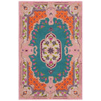 SAFAVIEH Handmade Bellagio Tatevik Oriental Medallion Wool Rug